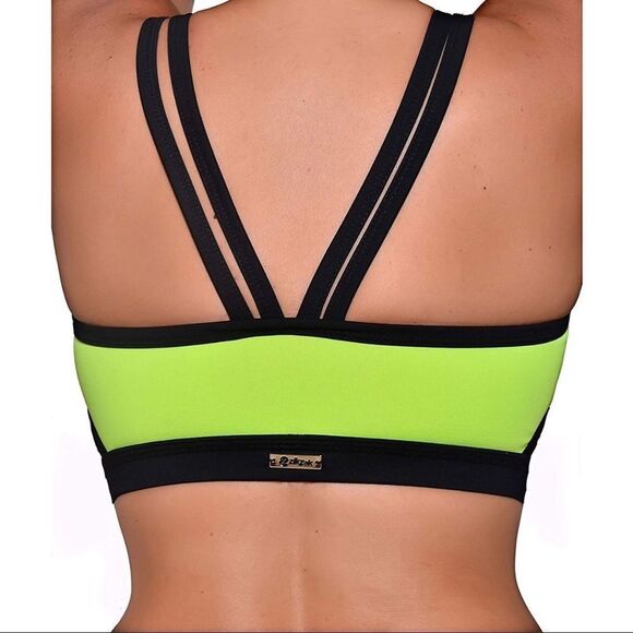Don’t Give Up Strappy Sports Bra Top- Sizes S,M,L - Picture 3 of 5
